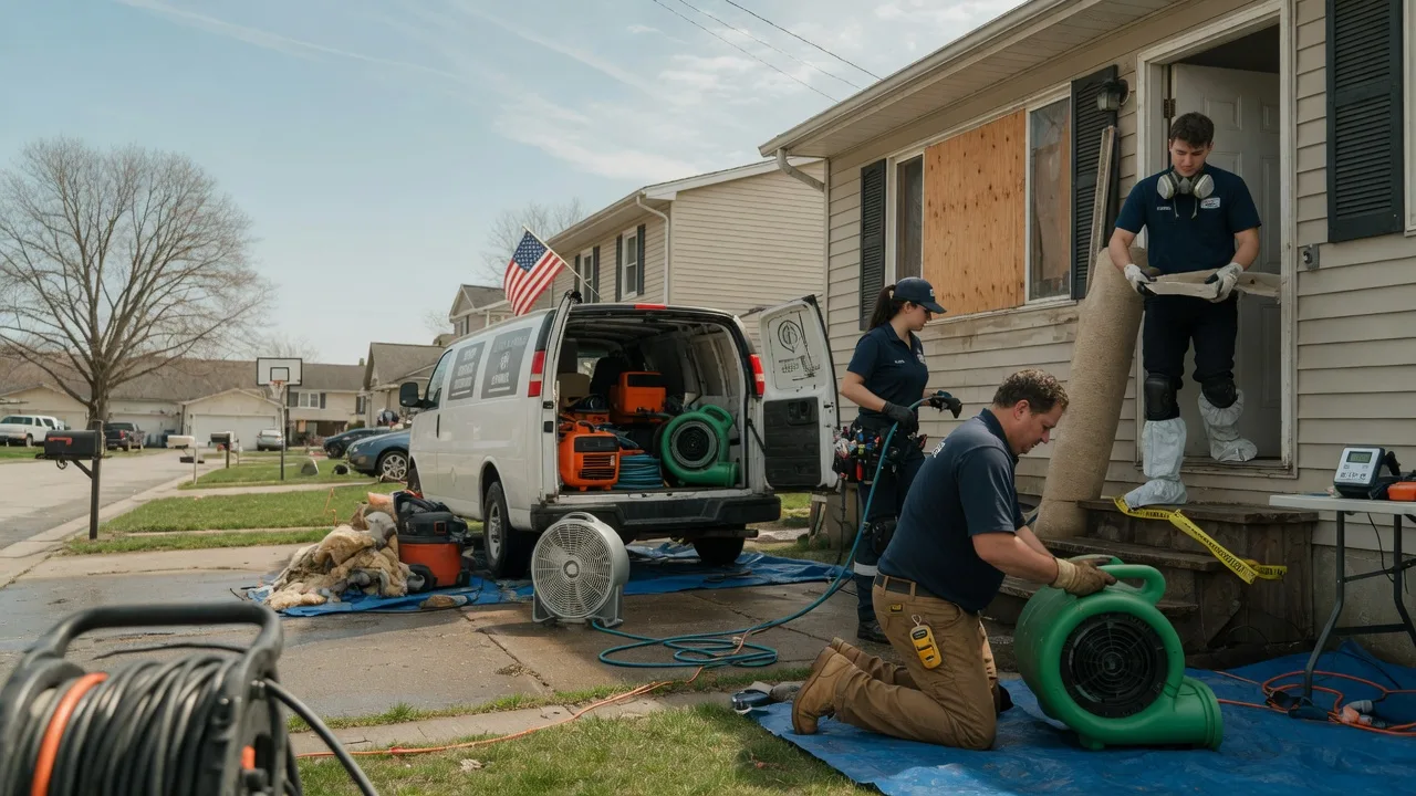 Water Damage Restoration in Beaver Dam, WI near me